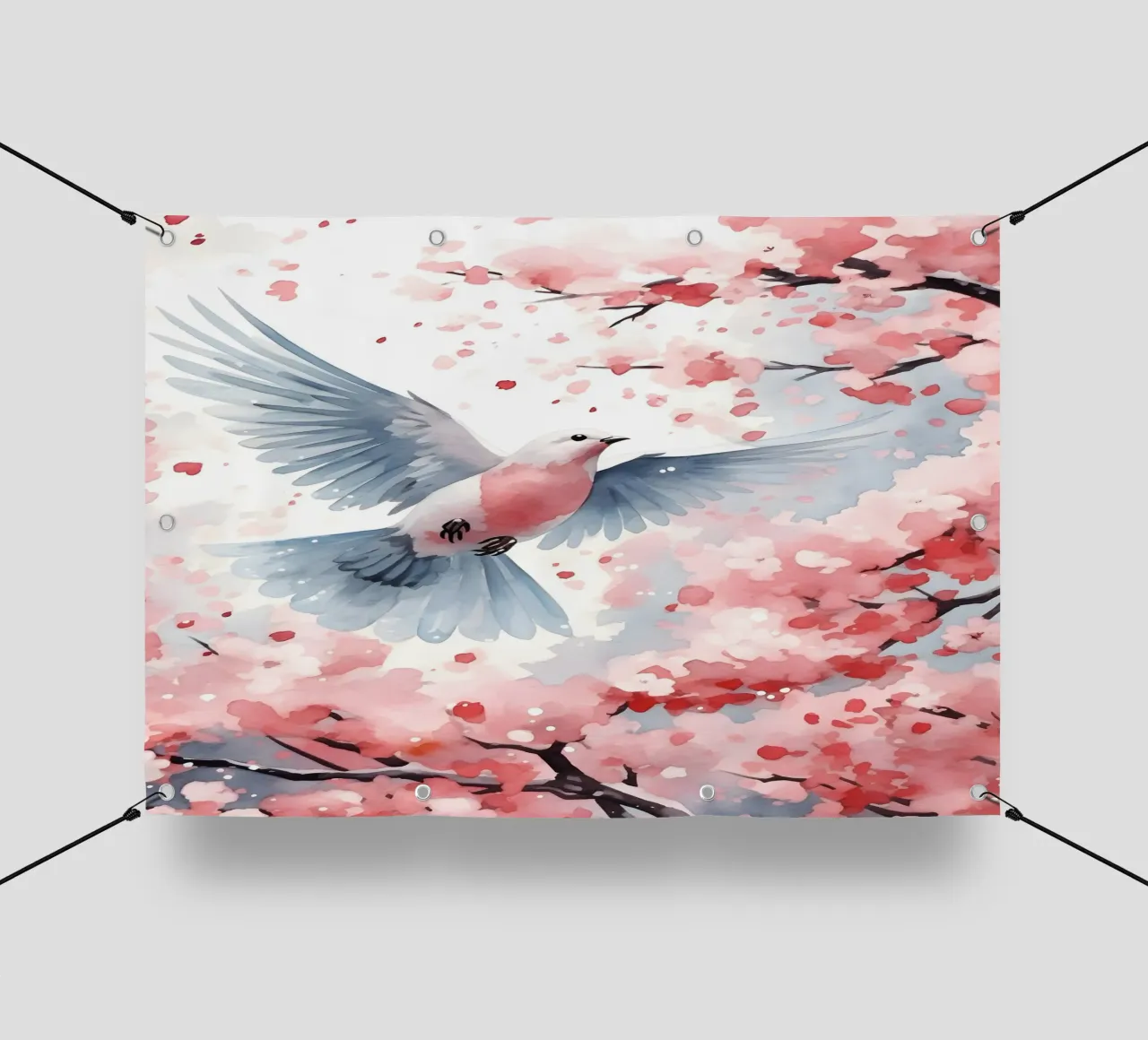 Dove telo in pvc da FreeArtStudio