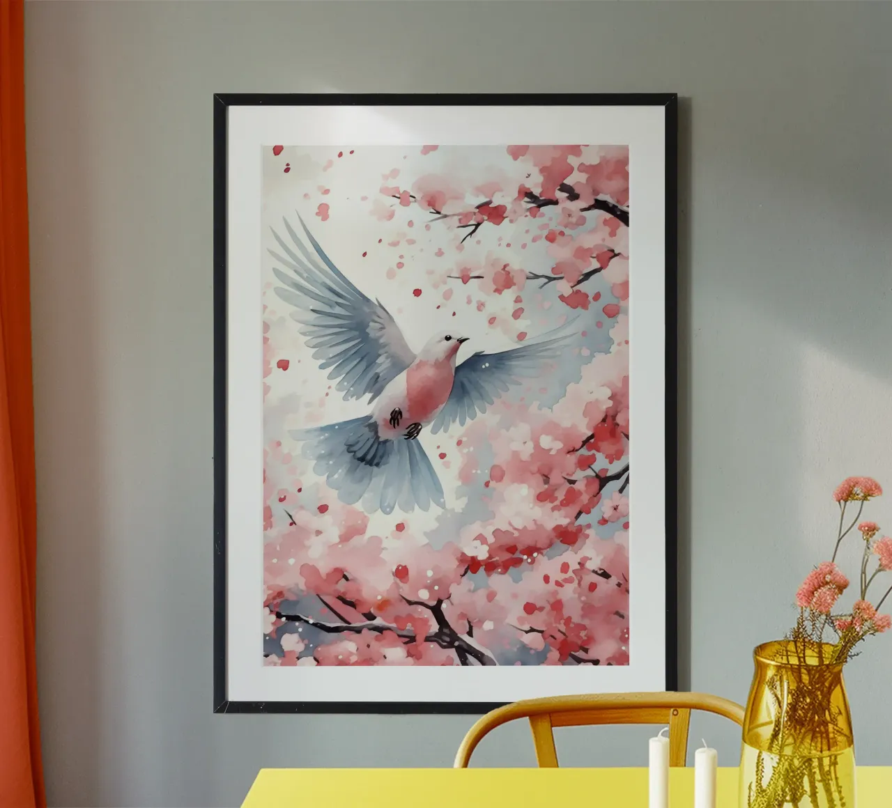 Dove poster by FreeArtStudio