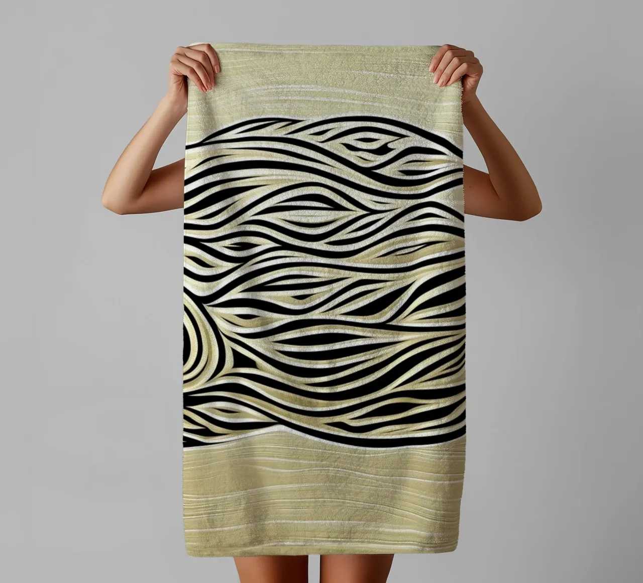 Poisson abstrait serviette de bain de Imagine