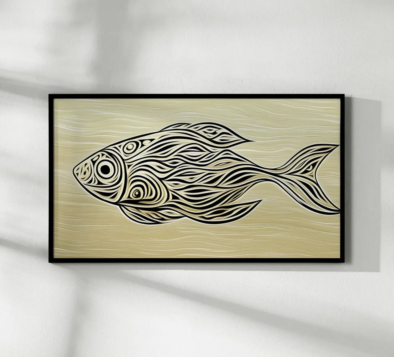 Abstract fish poster by Imagine