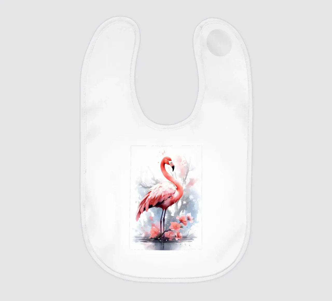 Flamingo bavaglino da FreeArtStudio