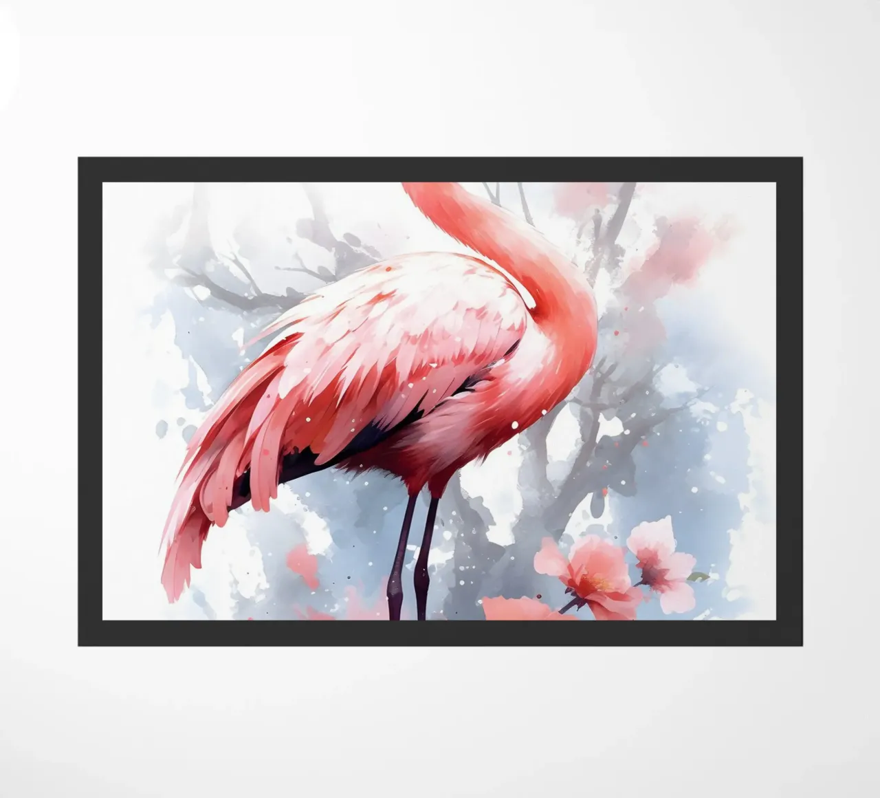 Flamingo zerbino da FreeArtStudio