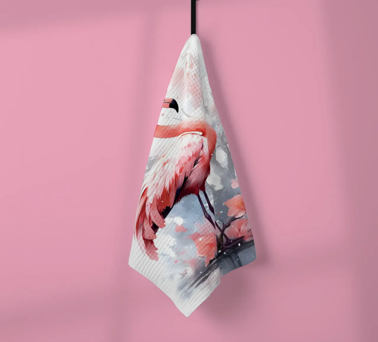 Flamingo canovaccio da cucina da FreeArtStudio