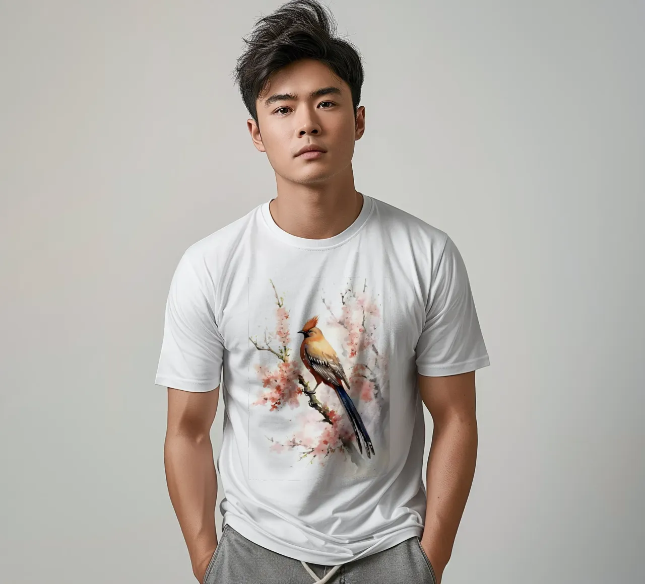 Golden Pheasant t-shirt da FreeArtStudio