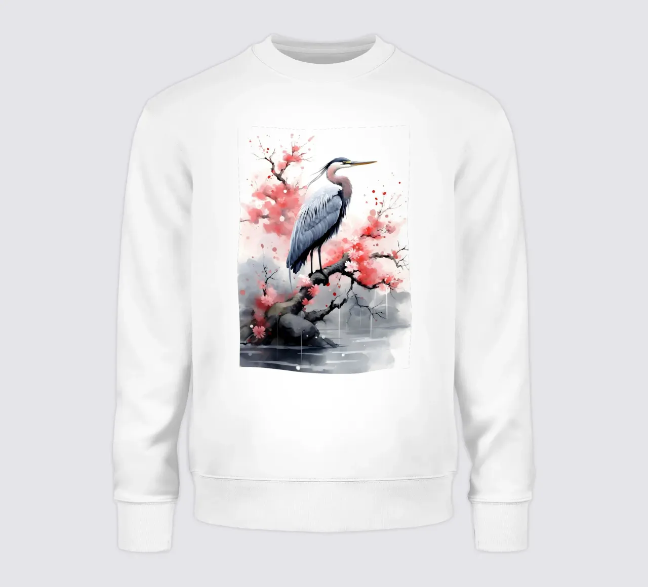 Heron felpa da FreeArtStudio