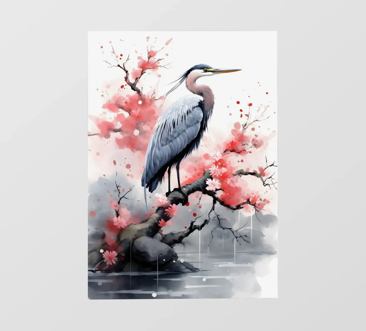 Heron pellicola backlit da FreeArtStudio