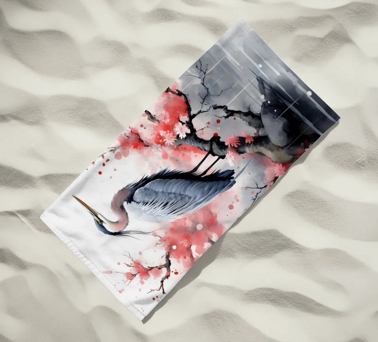 Heron telo mare da FreeArtStudio