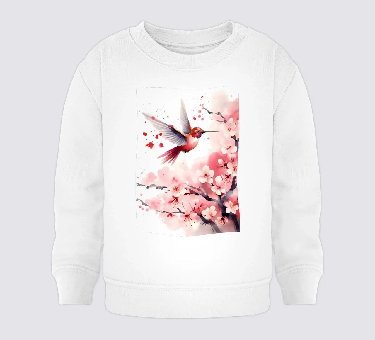 Hummingbird felpa neonato da FreeArtStudio