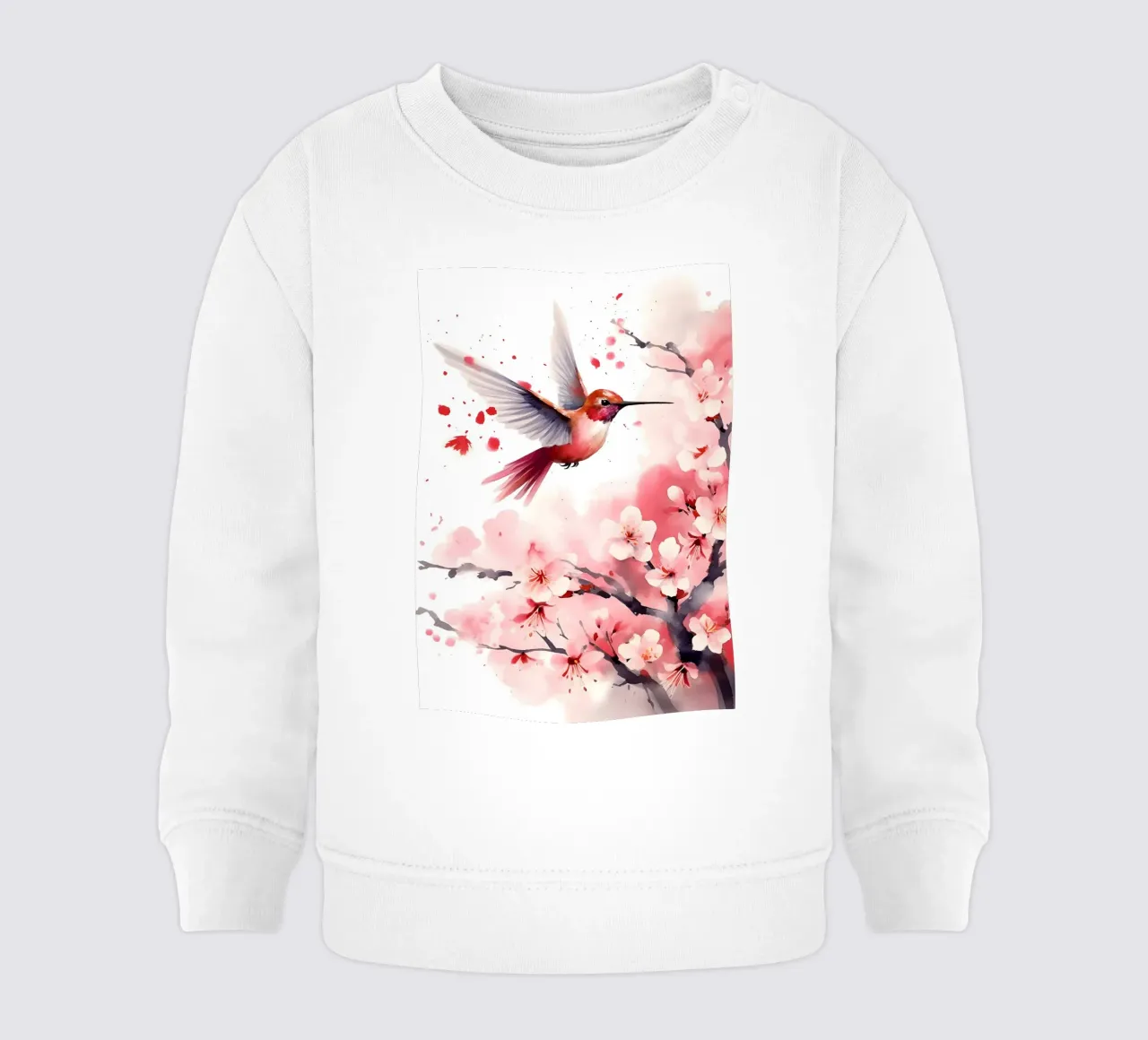 Hummingbird sudadera de bebé de FreeArtStudio