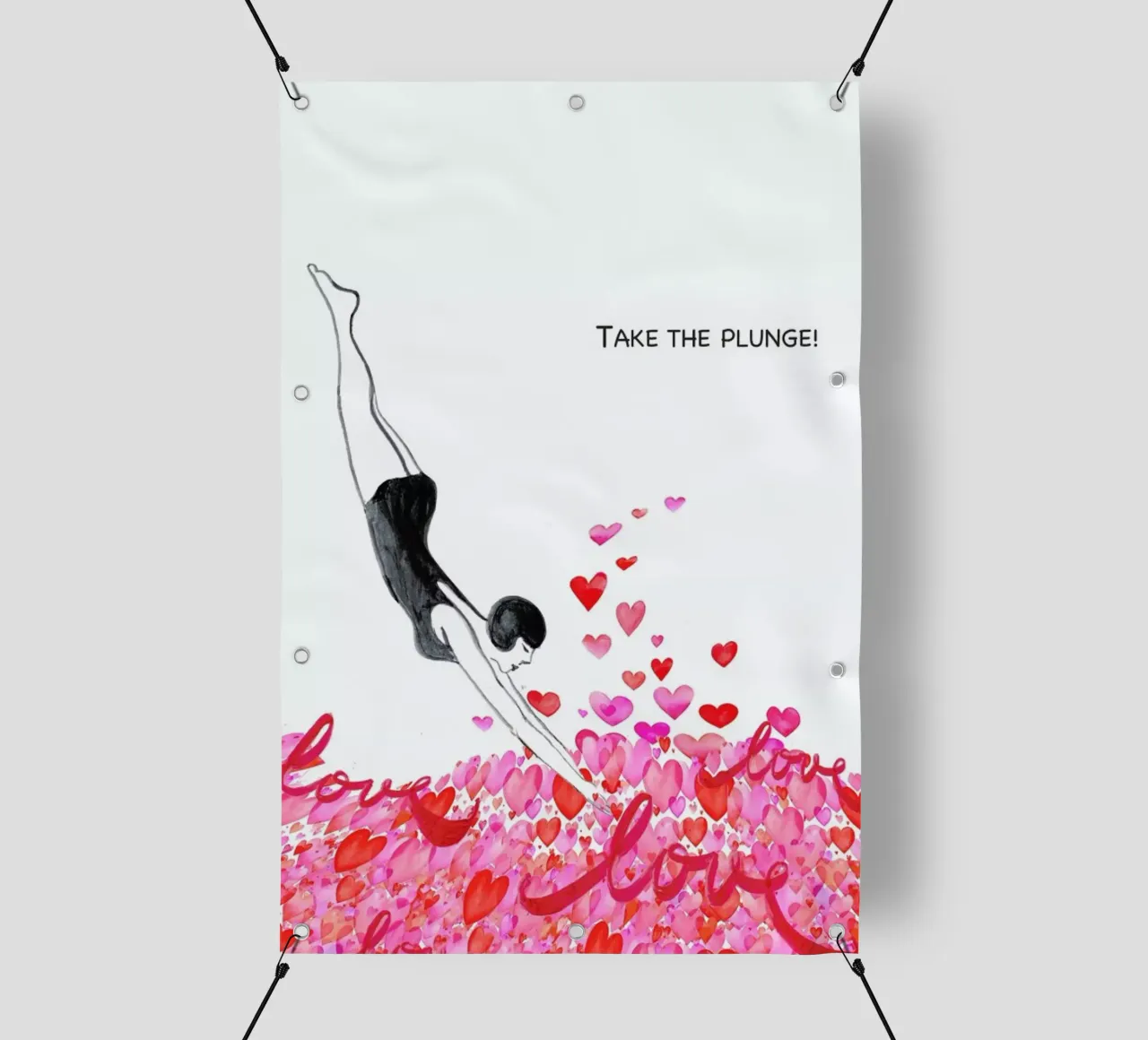 Take The Plunge telo in pvc da Rococco LA