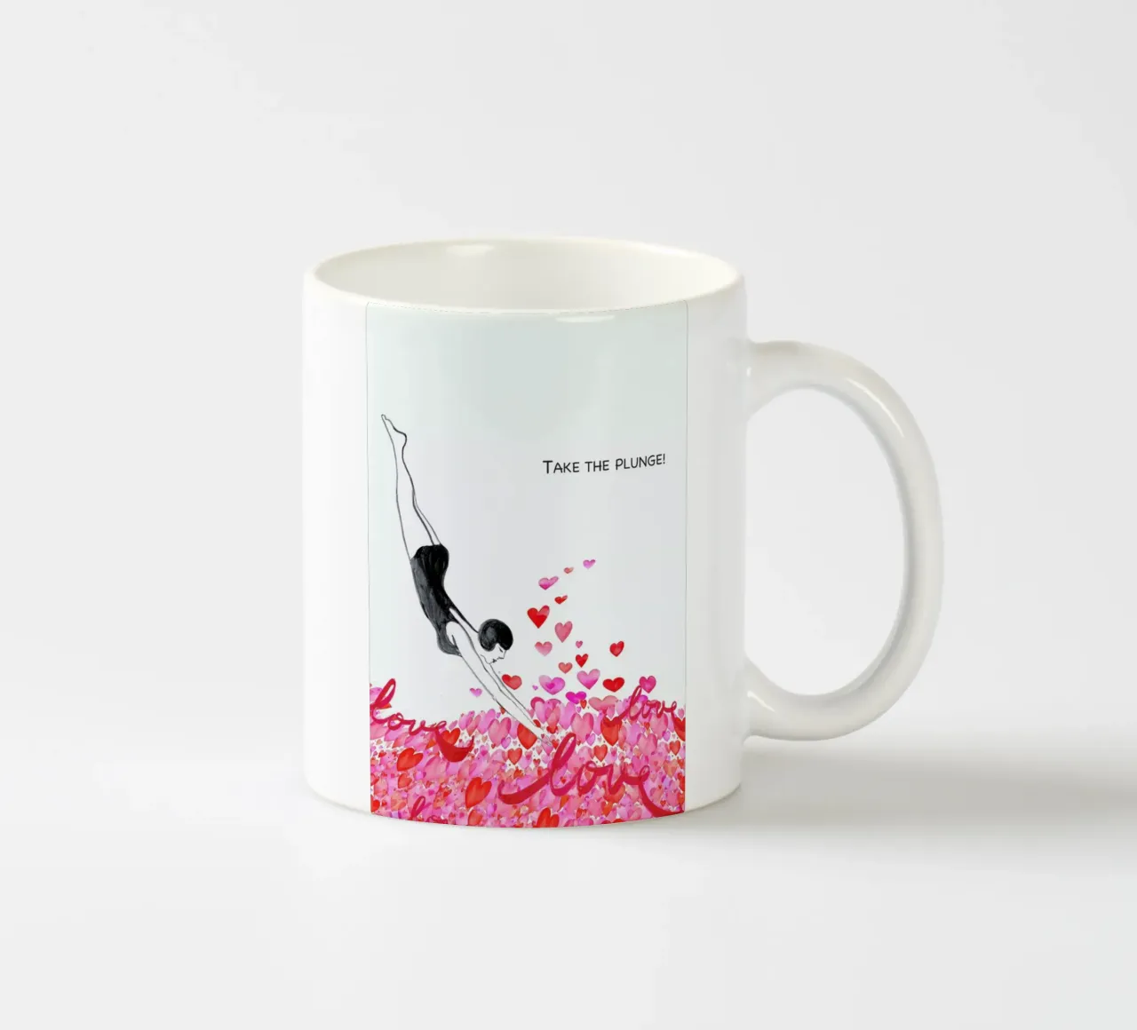 Take The Plunge tazza in ceramica da Rococco LA