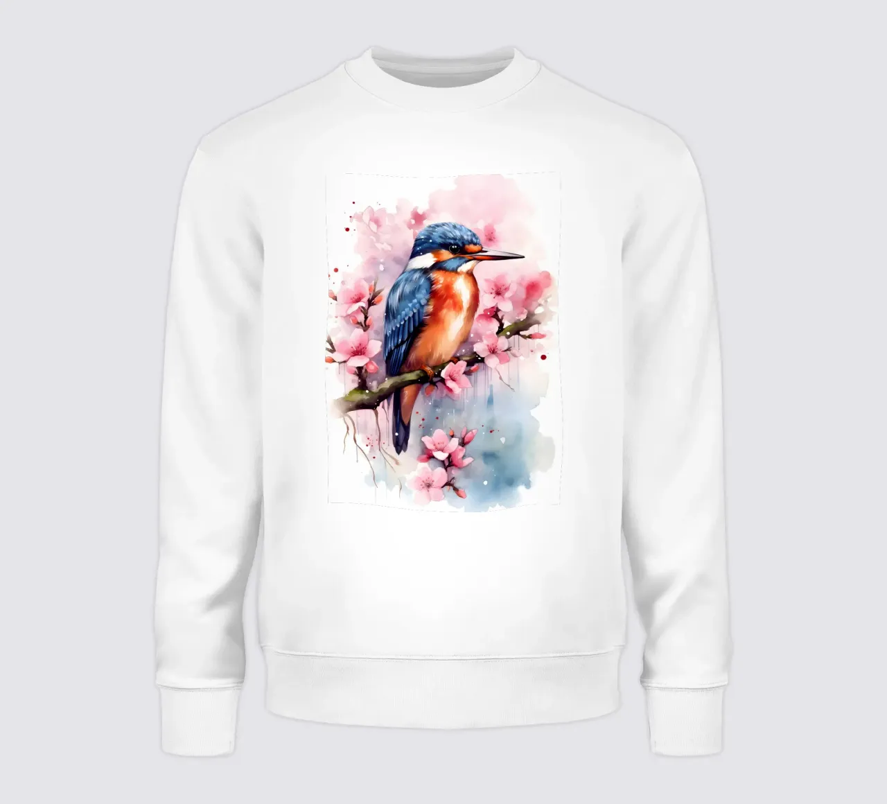 Kingfisher felpa da FreeArtStudio