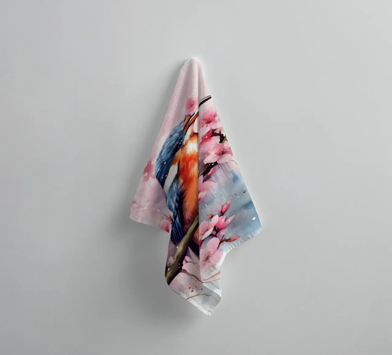 Kingfisher asciugamano da bagno da FreeArtStudio