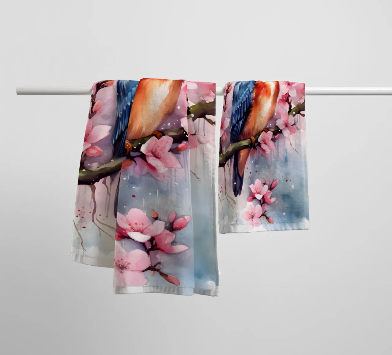 Kingfisher asciugamano da bagno da FreeArtStudio