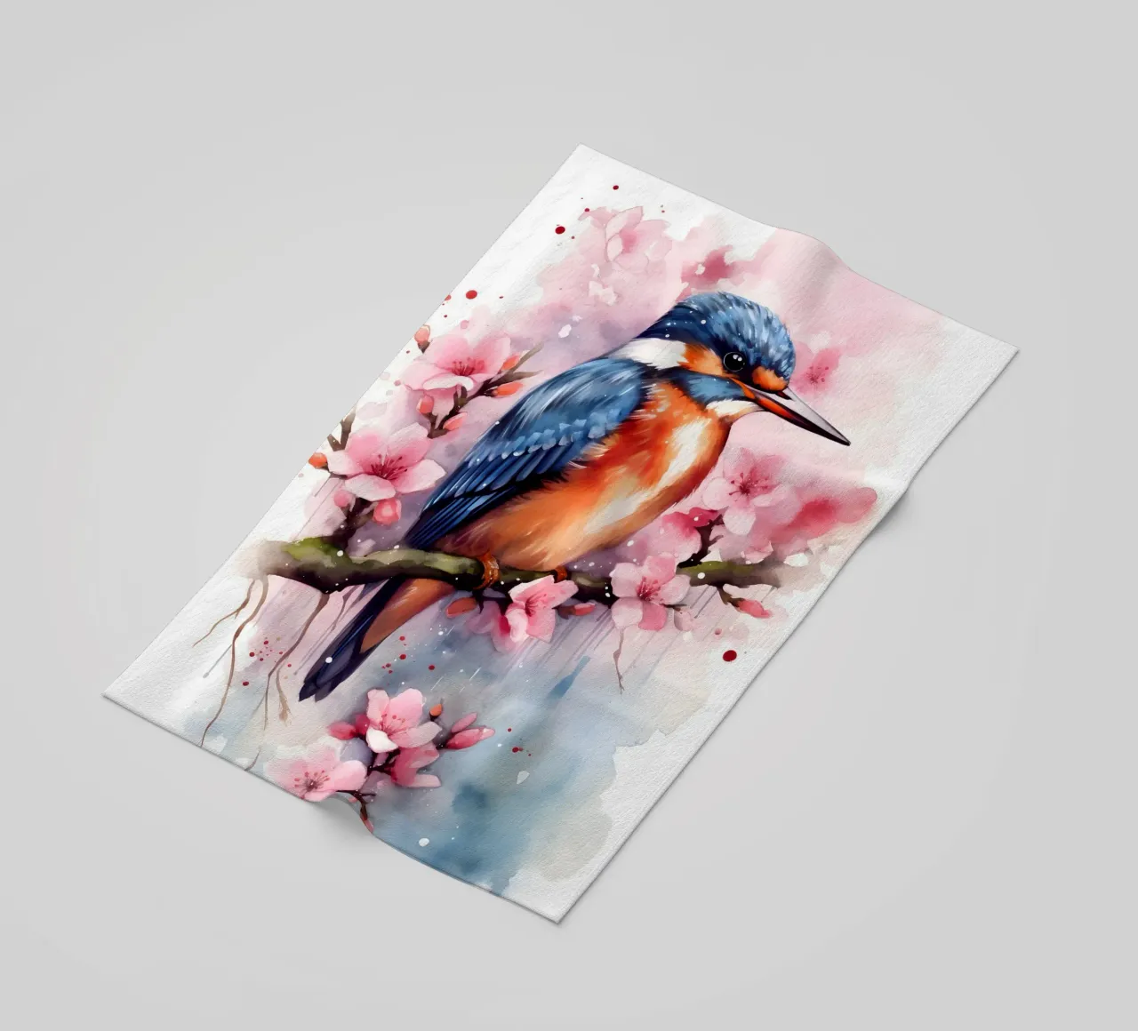 Kingfisher telo mare da FreeArtStudio