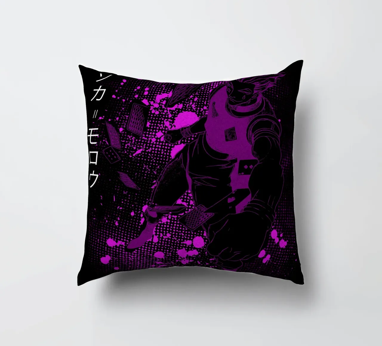 Hisoka Morow cuscino da Neonartstudio