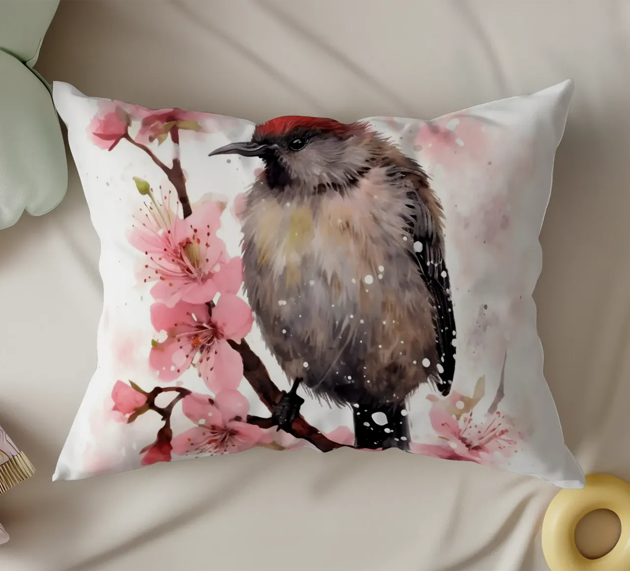 Kiwi bird cuscino da FreeArtStudio