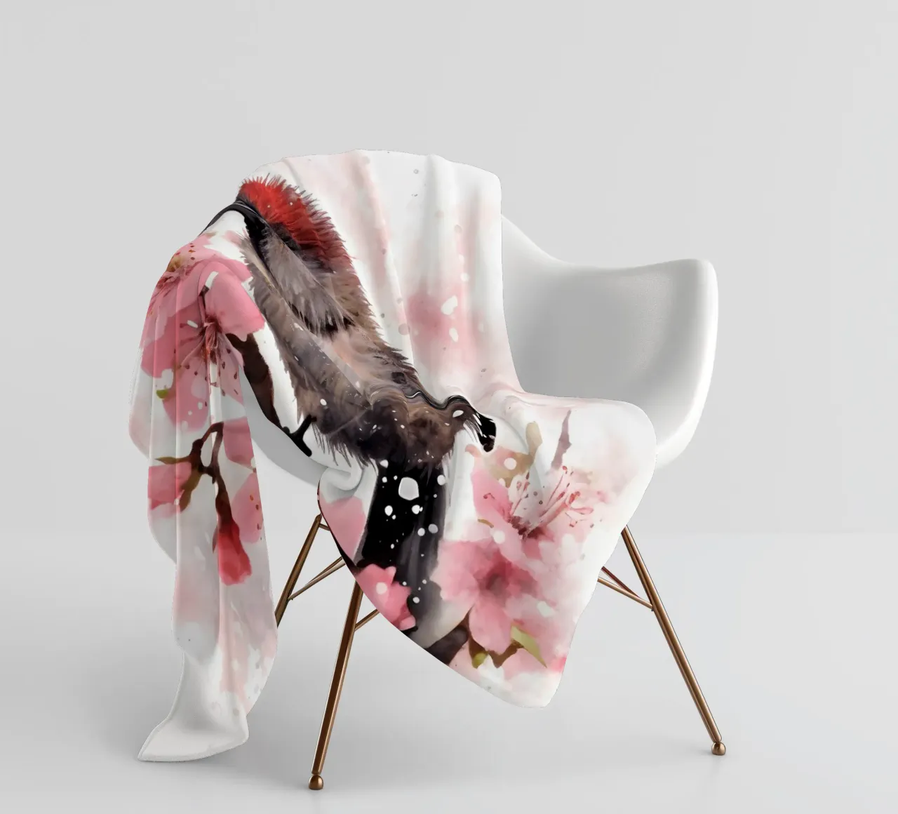 Kiwi bird coperta in pile da FreeArtStudio