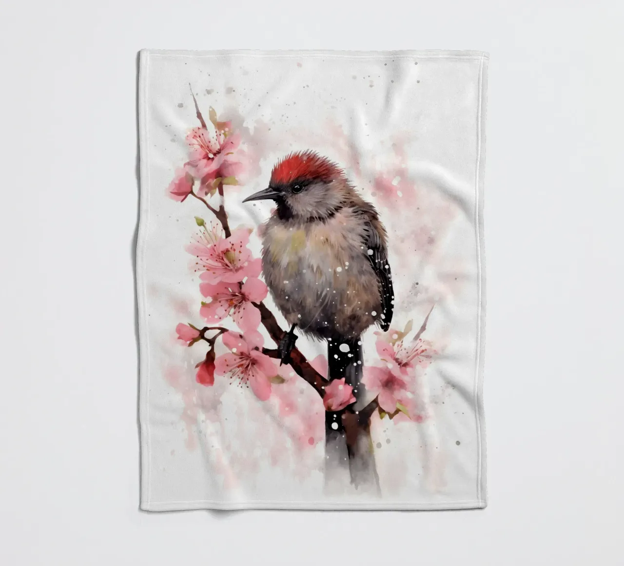 Kiwi bird coperta in pile da FreeArtStudio