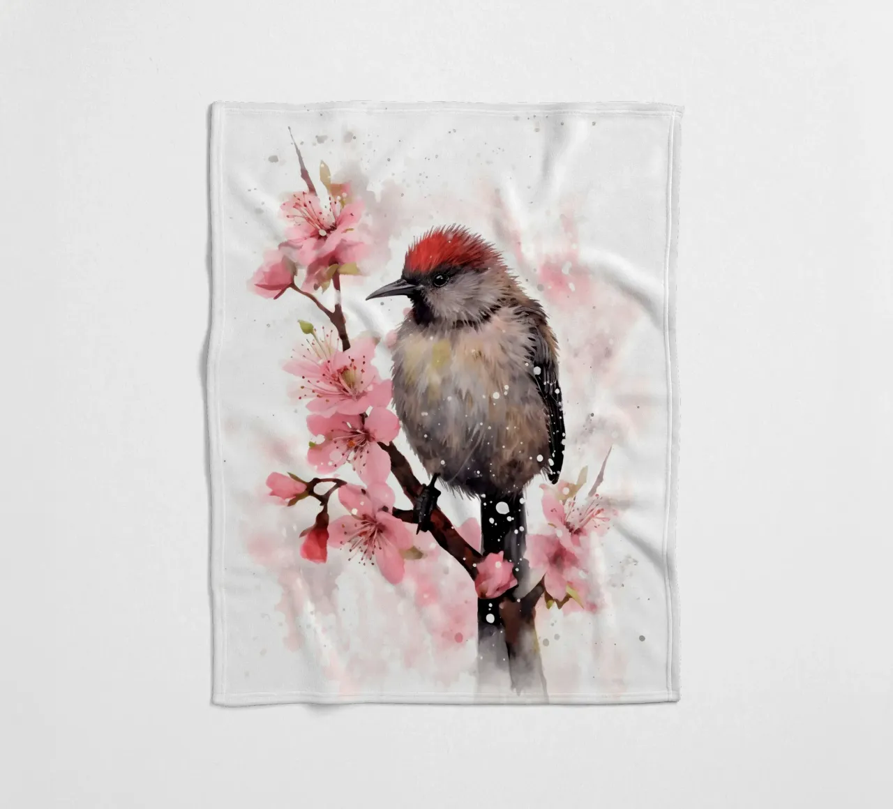 Kiwi bird coperta in pile da FreeArtStudio
