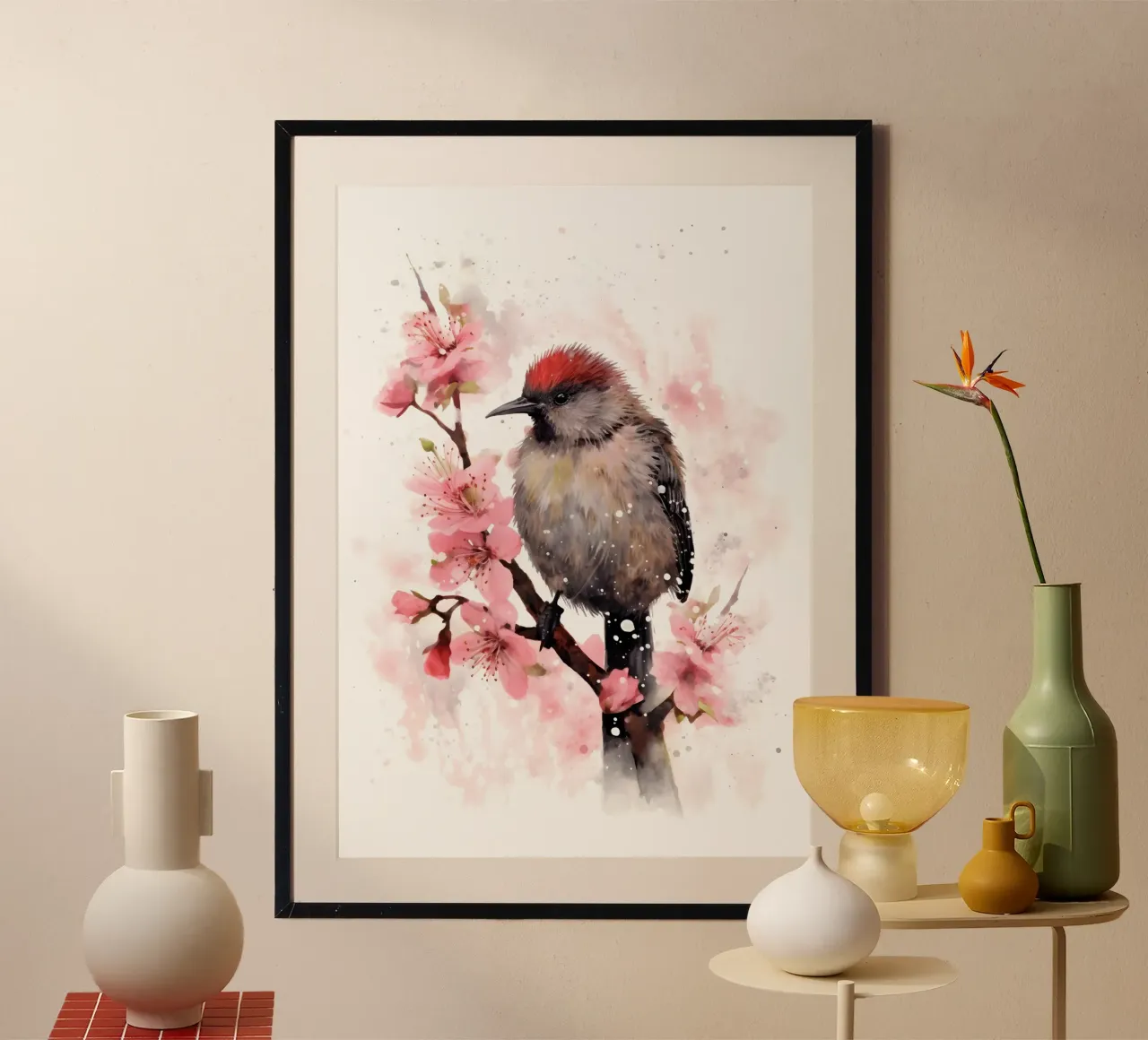 Kiwi bird carta hahnemühle da FreeArtStudio