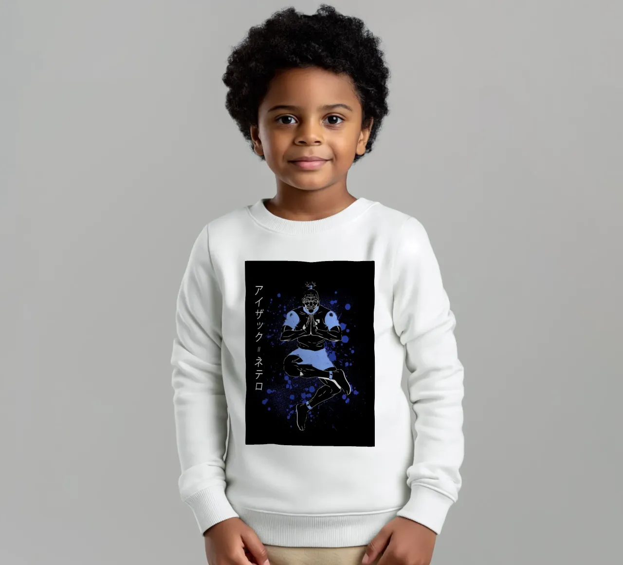 Isaac Netero felpa bambino da Neonartstudio