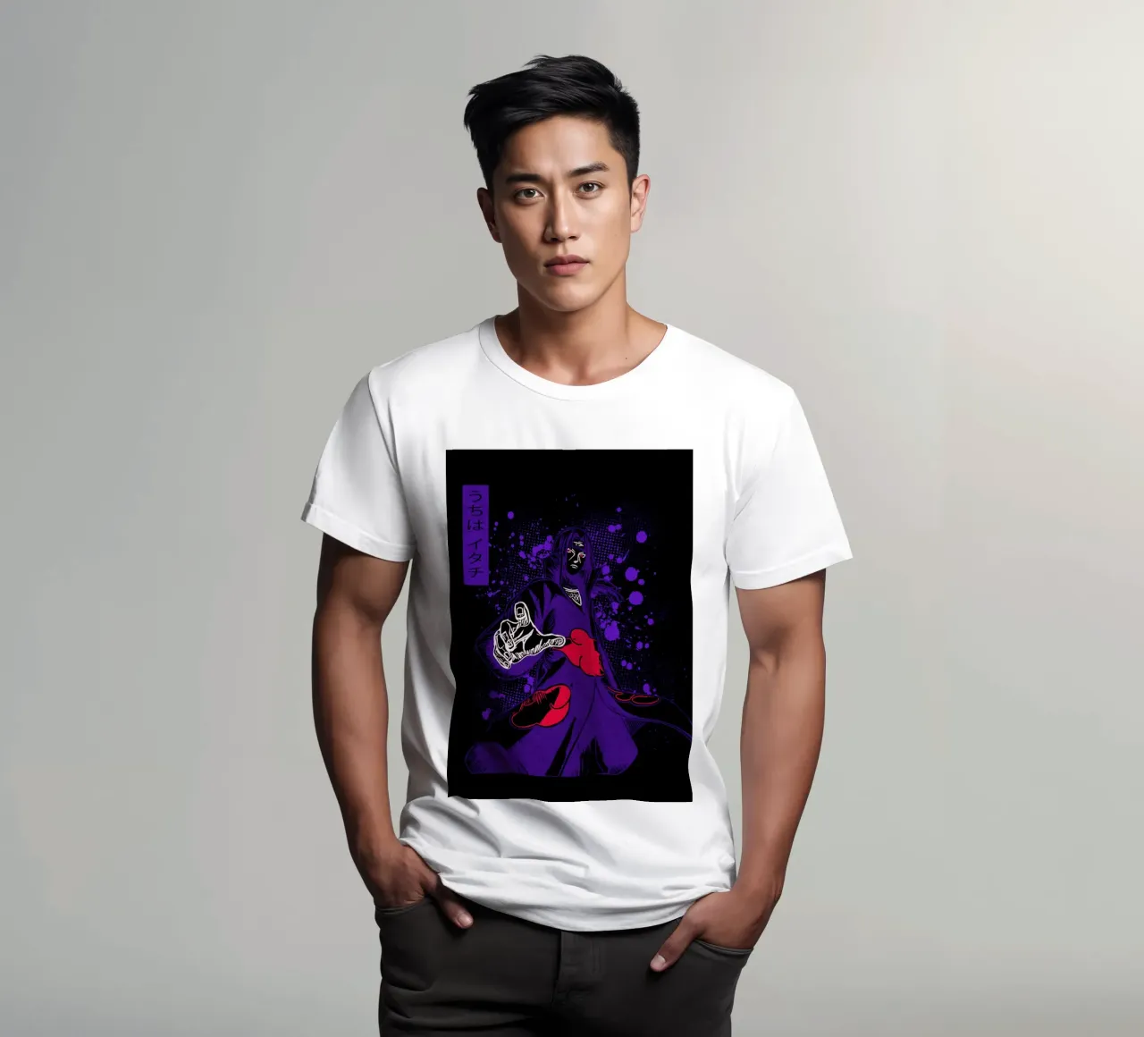 Itachi Uchiha t-shirt da Neonartstudio
