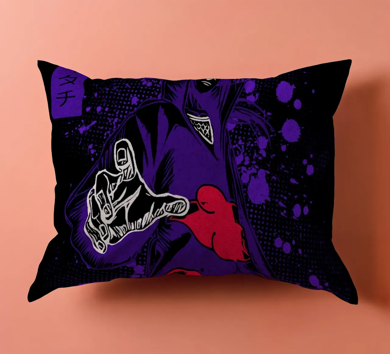Itachi Uchiha cuscino da Neonartstudio