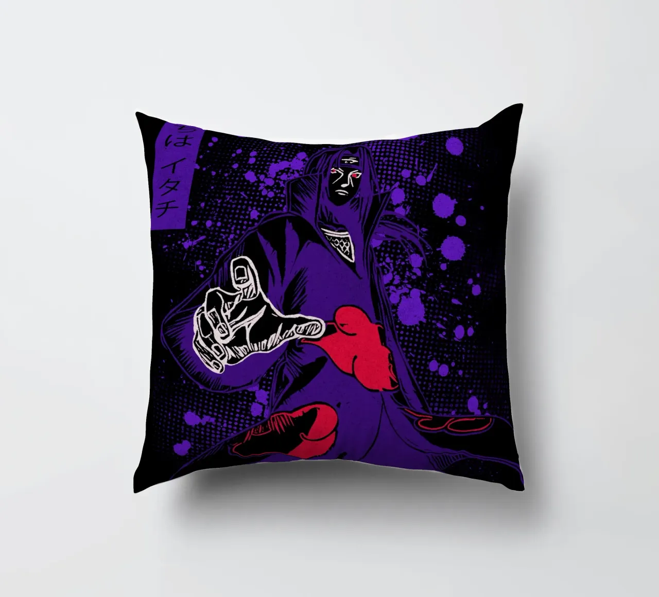 Itachi Uchiha cuscino da Neonartstudio