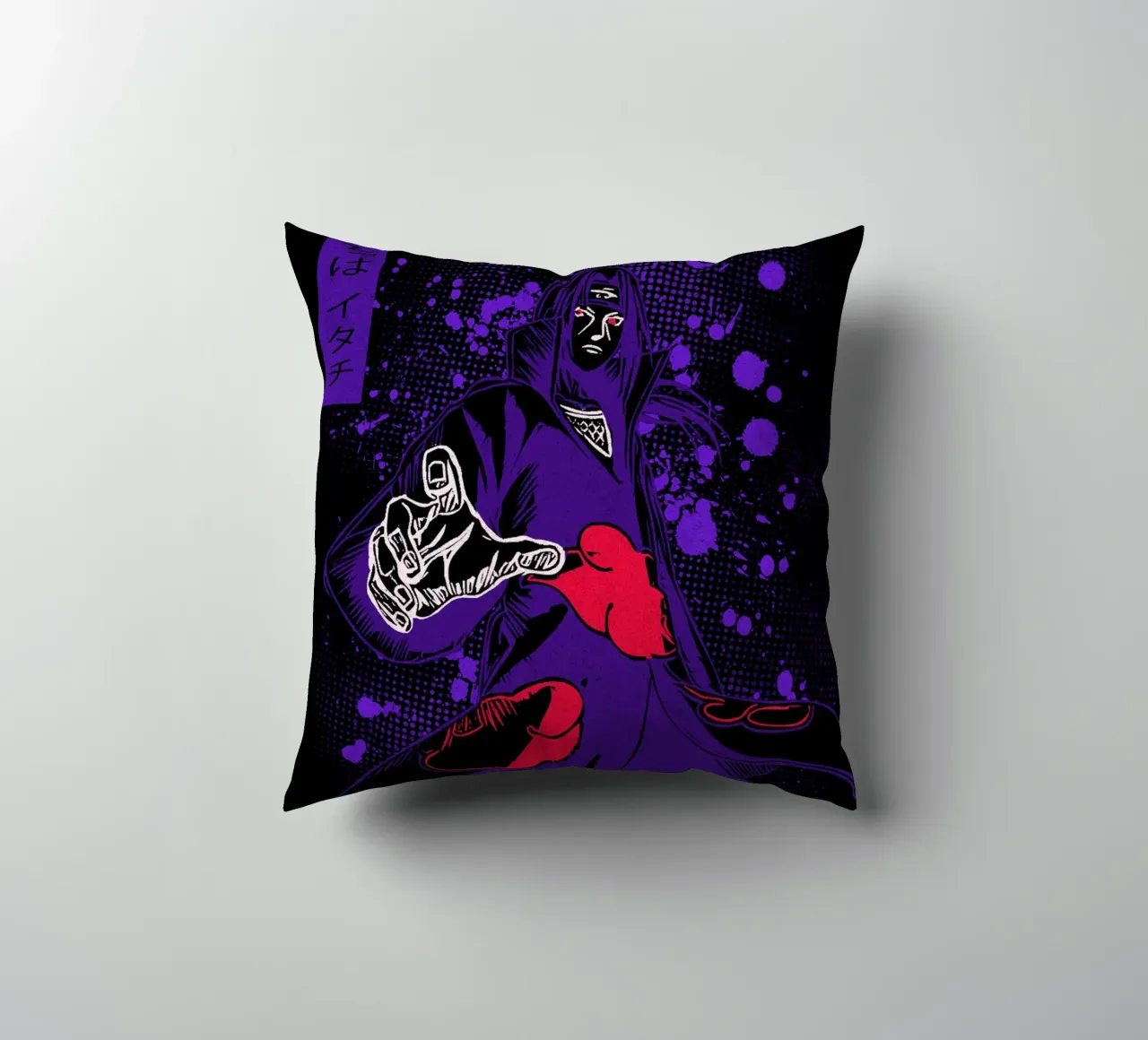 Itachi Uchiha cuscino da Neonartstudio