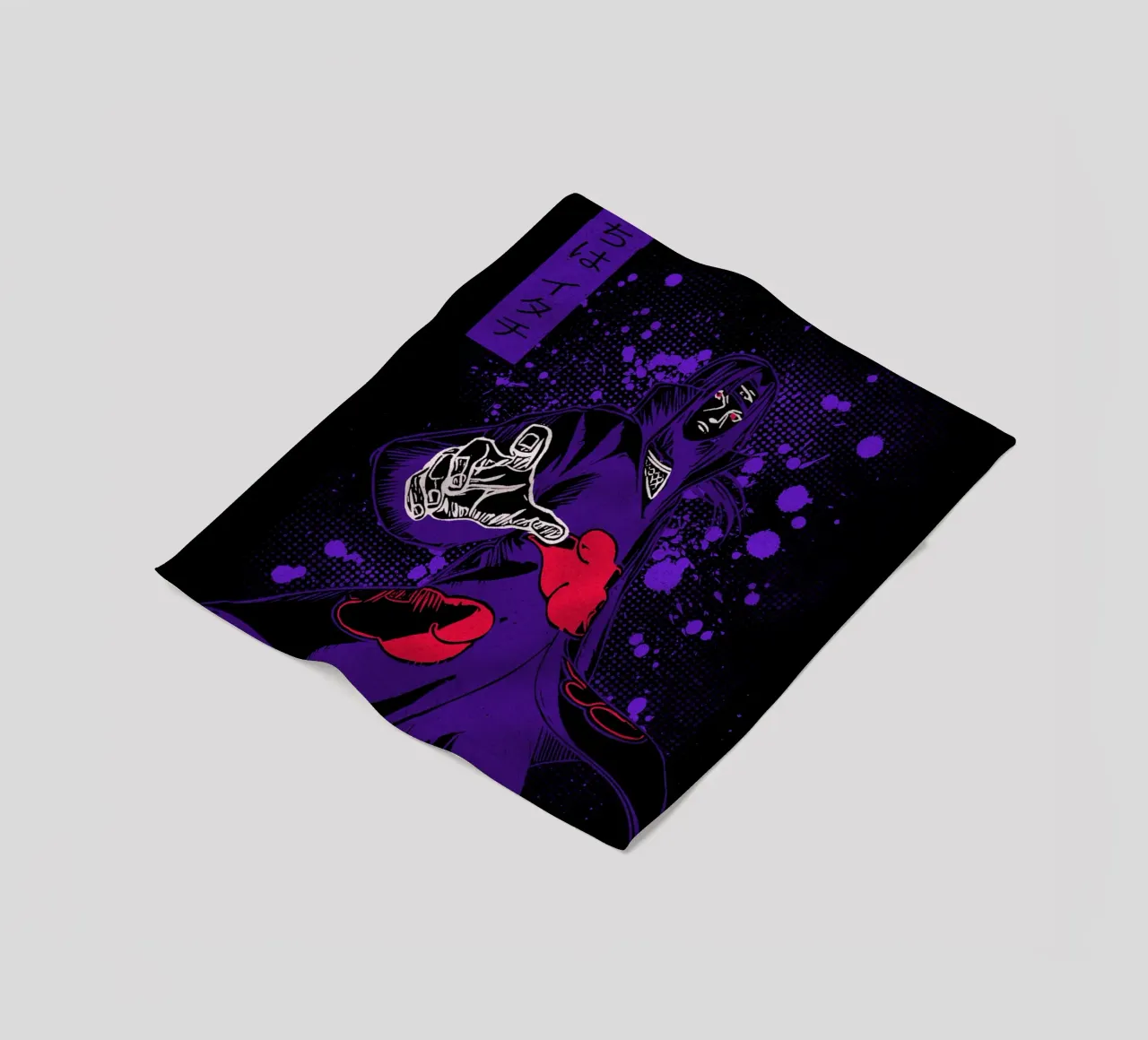 Itachi Uchiha coperta in pile da Neonartstudio