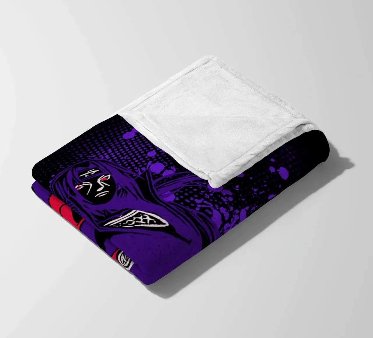 Itachi Uchiha coperta in pile da Neonartstudio