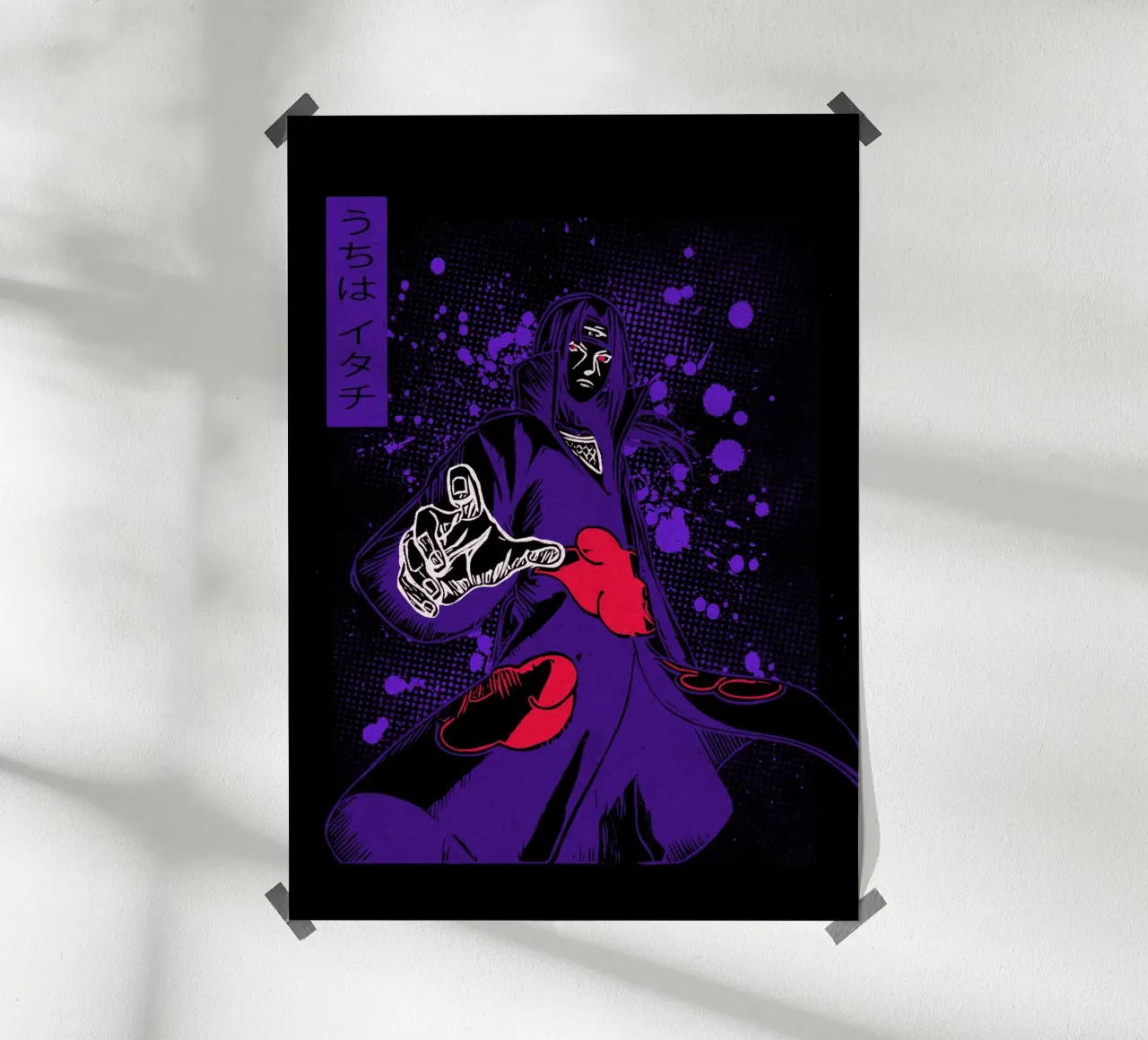 Itachi Uchiha poster da Neonartstudio