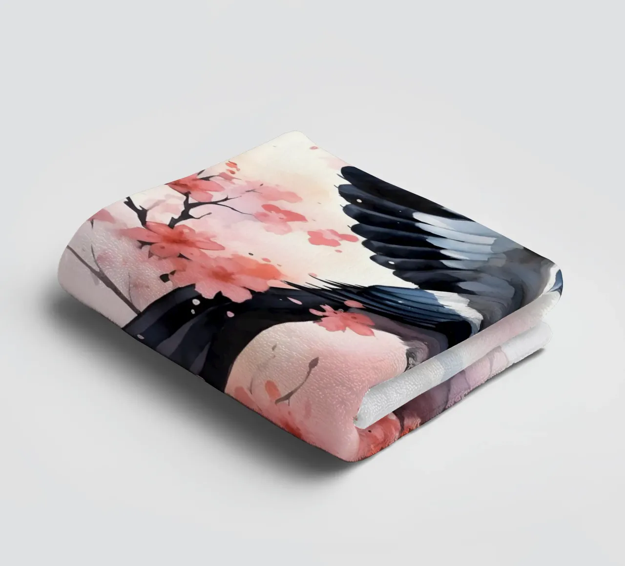 Magpie asciugamano da bagno da FreeArtStudio