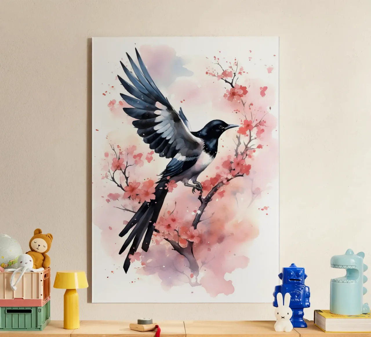 Magpie plexiglass da FreeArtStudio