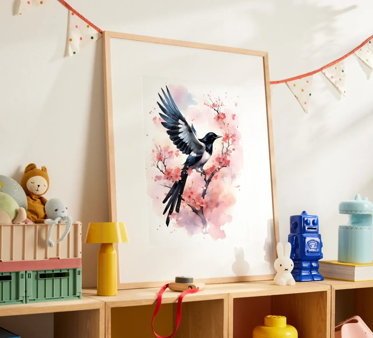 Magpie carta hahnemühle da FreeArtStudio