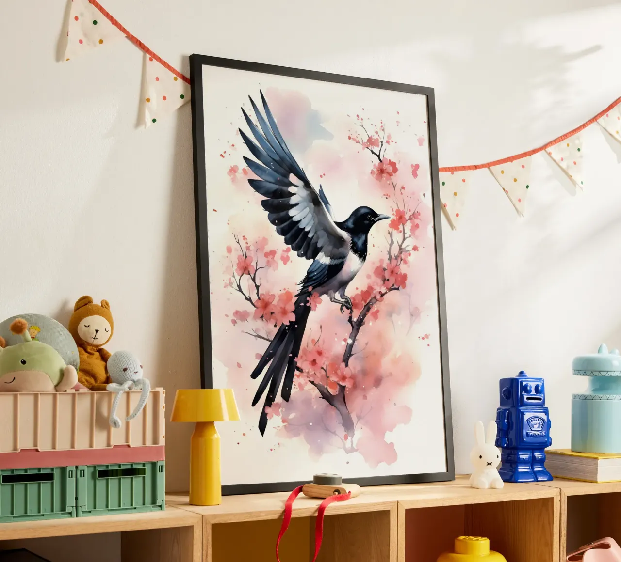 Magpie carta hahnemühle da FreeArtStudio