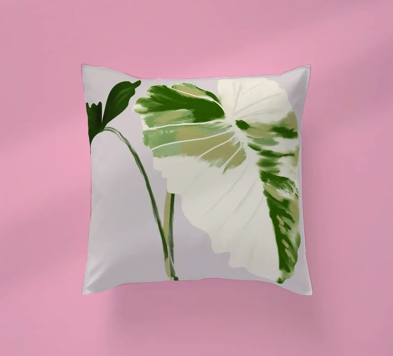 Tropical Leaf cuscino da anisillustration