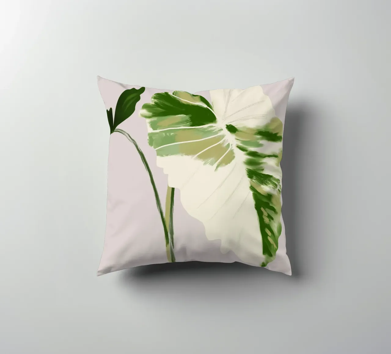 Tropical Leaf cuscino da anisillustration