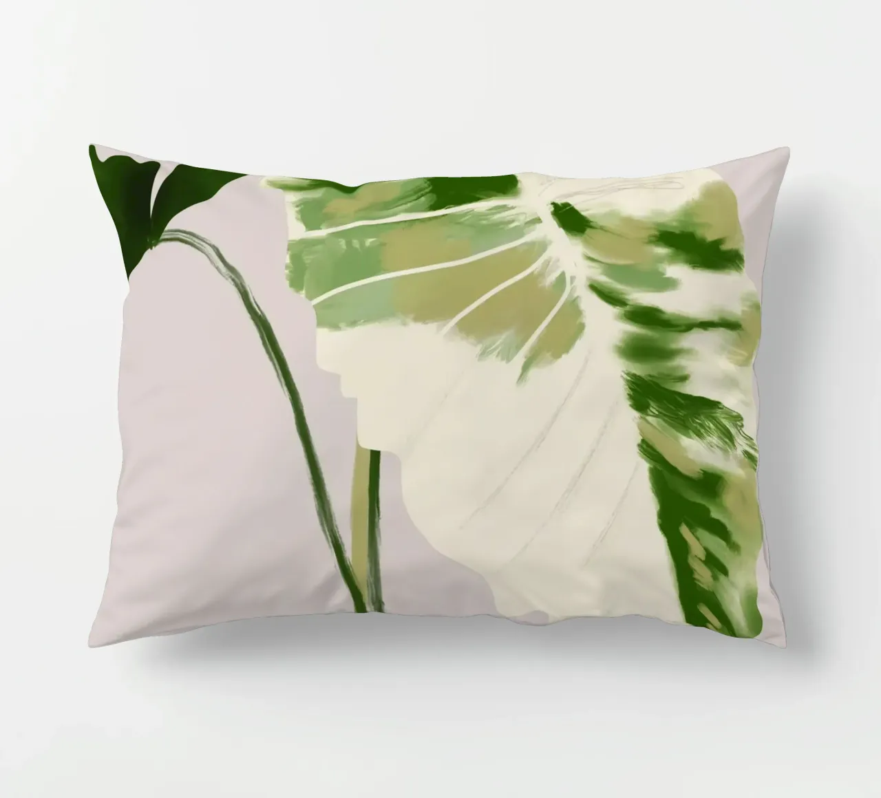 Tropical Leaf cuscino da anisillustration