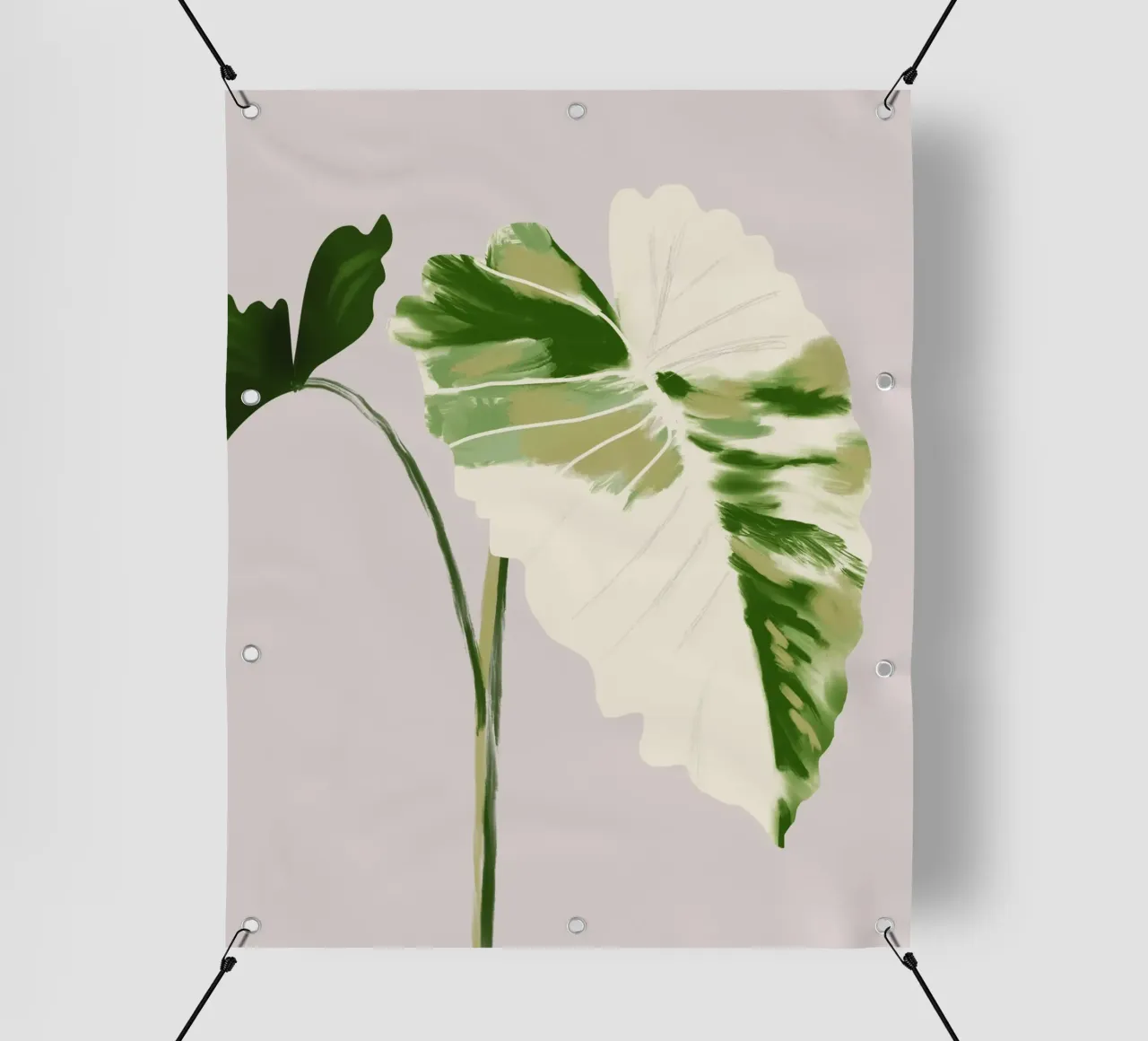 Tropical Leaf telo in pvc da anisillustration