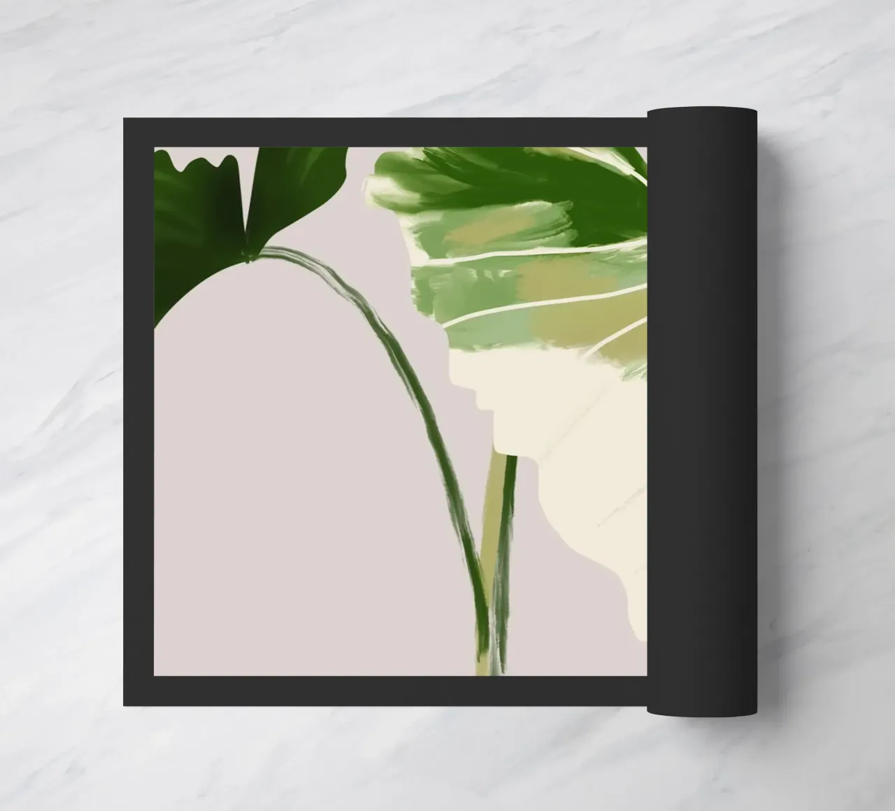 Tropical Leaf zerbino da anisillustration