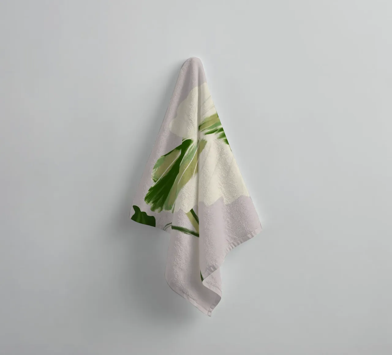 Tropical Leaf asciugamano da bagno da anisillustration