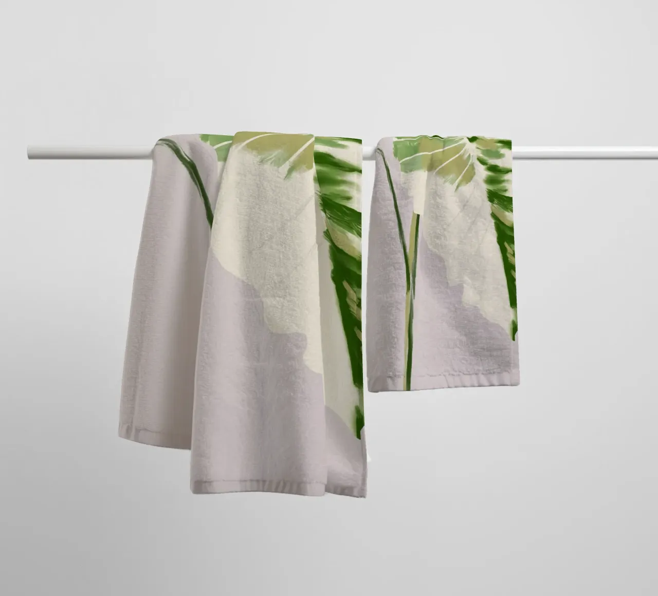 Tropical Leaf asciugamano da bagno da anisillustration