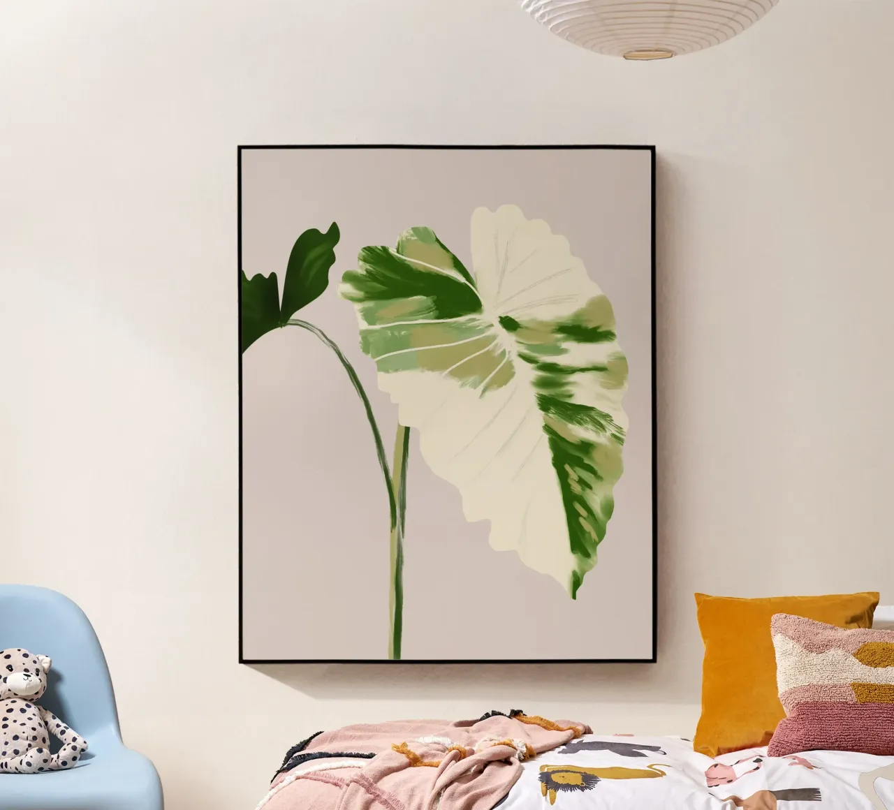 Tropical Leaf plexiglass da anisillustration