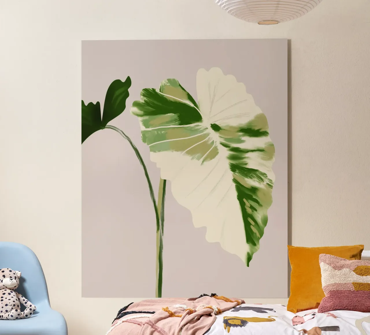 Tropical Leaf plexiglass da anisillustration