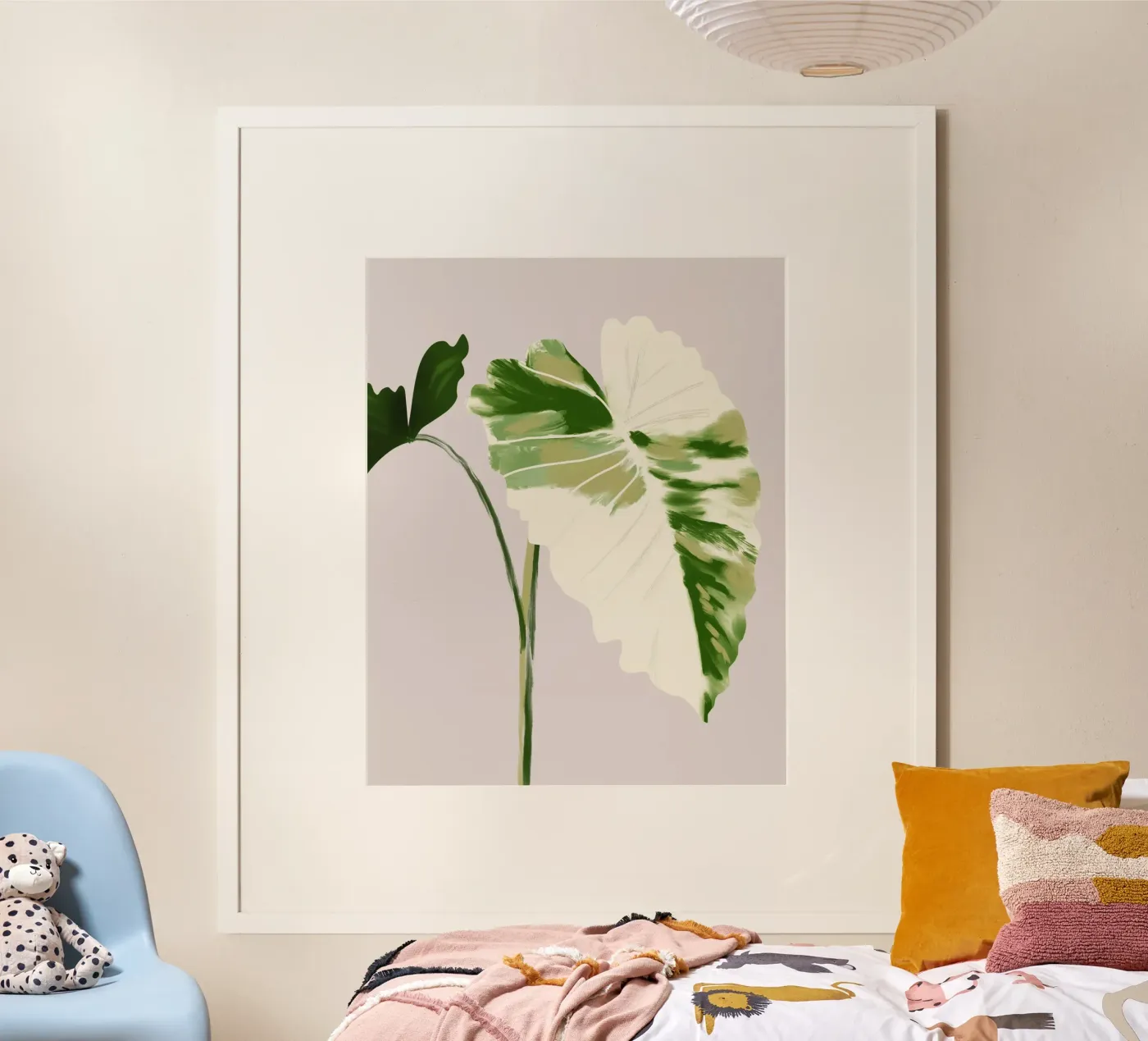 Tropical Leaf poster de anisillustration