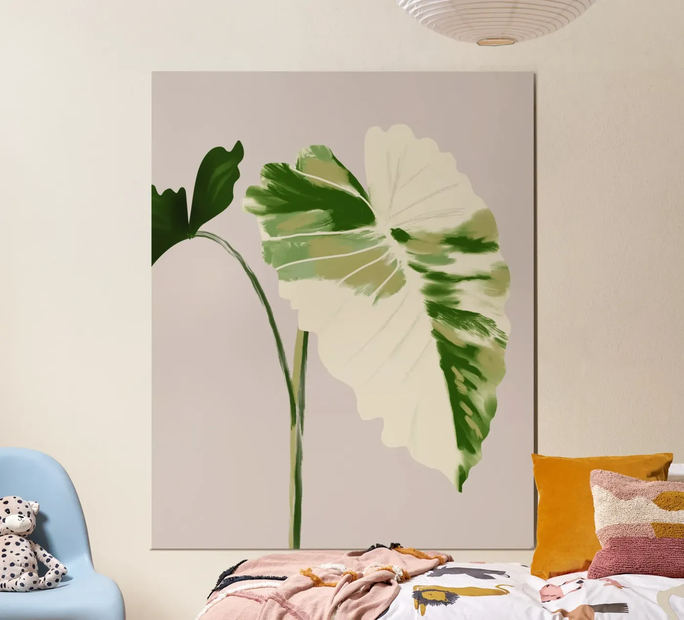 Tropical Leaf poster de anisillustration