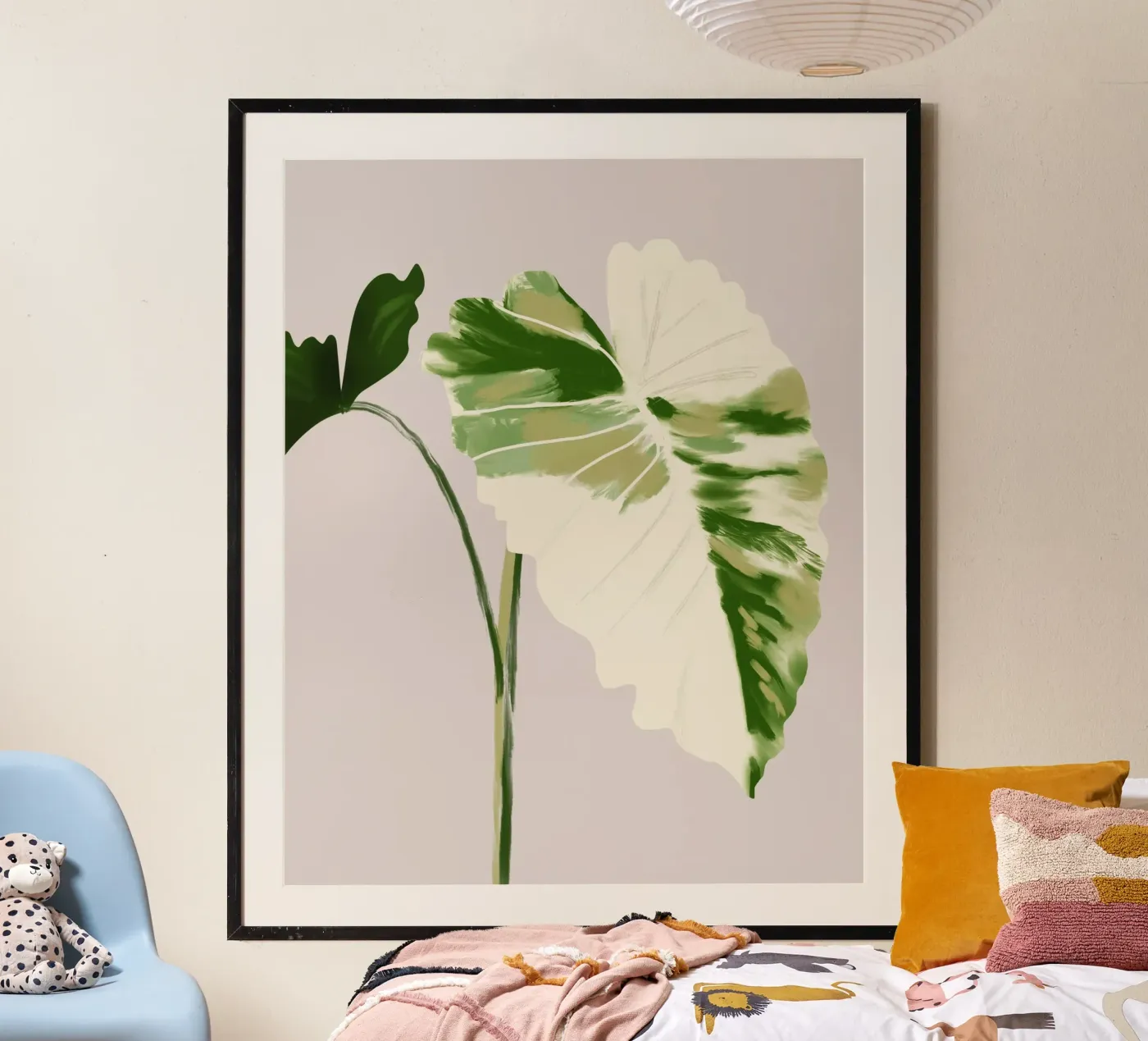 Tropical Leaf poster de anisillustration