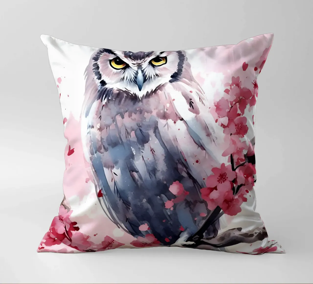 Owl cuscino da FreeArtStudio